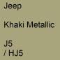 Preview: Jeep, Khaki Metallic, J5 / HJ5.